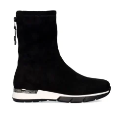 Mulher Exe Shoes Botinhas*Meia E 2317-H305 Em Preto