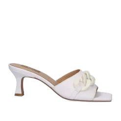 Mulher Exe Shoes Sandálias*Sandalia De Salto Baixo Opra-312 Branco