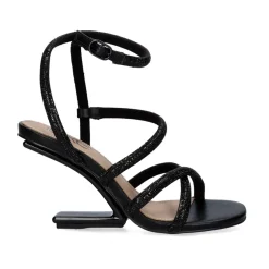Mulher Exe Shoes Sandálias De Salto*Sandalia Salto Exe Maggie-810 Preto