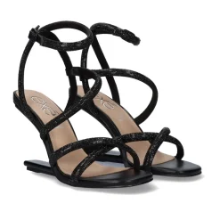 Mulher Exe Shoes Sandálias De Salto*Sandalia Salto Exe Maggie-810 Preto